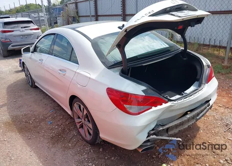 2016 Mercedes-Benz Cla 250 4Matic из США, поврежденный, VIN WDDSJ4GB6GN350725